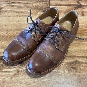 Mens Bed Stu Dress shoes. Worn once at my wedding. One small defect see pictures